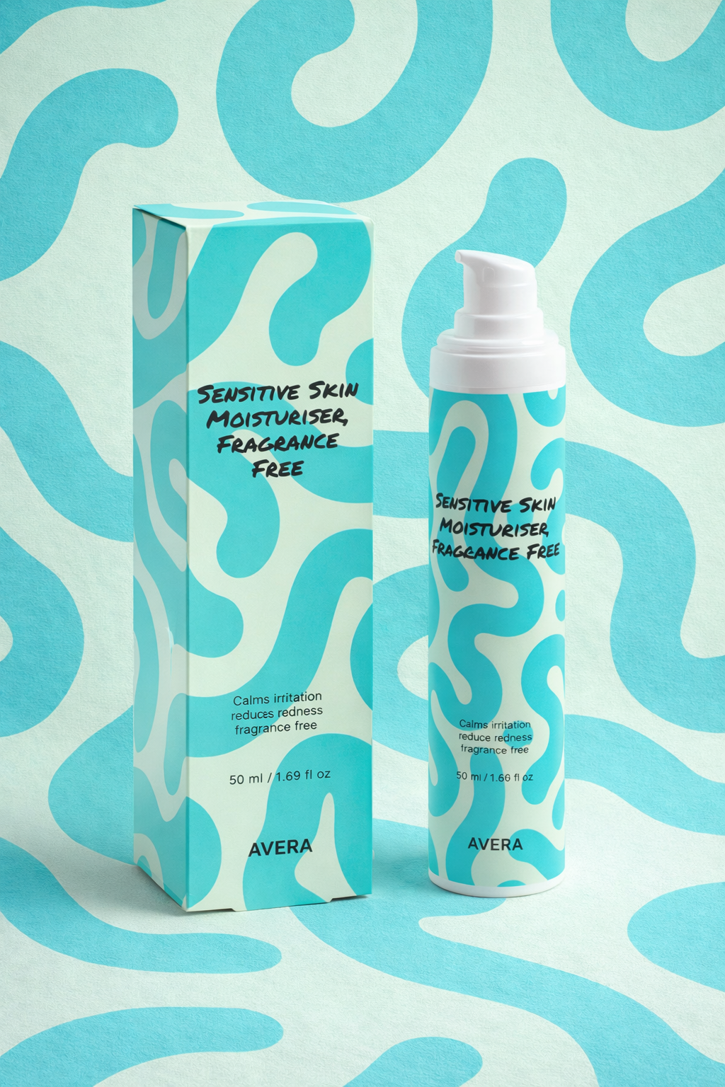 AVERA | Sensitive Skin Moisturiser, Fragrance Free 50ml